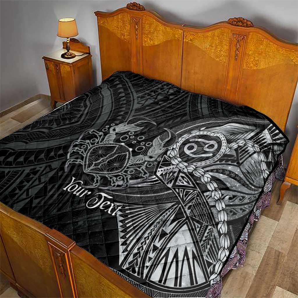 Personalised Polynesia Zodiac Cancer Quilt Galaxy Polynesian Pattern Chest Tattoo Style LT14 - Polynesian Pride