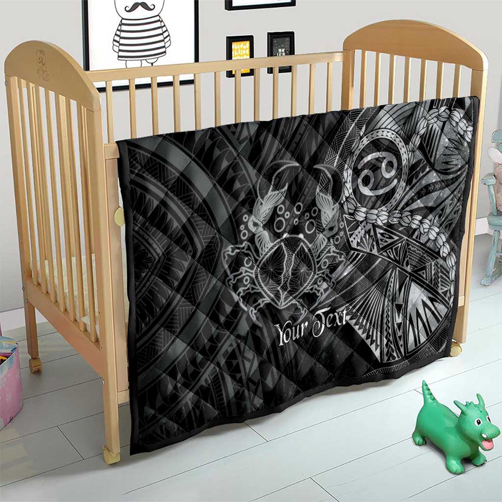 Personalised Polynesia Zodiac Cancer Quilt Galaxy Polynesian Pattern Chest Tattoo Style LT14 - Polynesian Pride