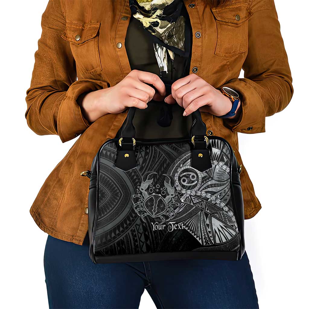 Personalised Polynesia Zodiac Cancer Shoulder Handbag Galaxy Polynesian Pattern Chest Tattoo Style LT14 - Polynesian Pride