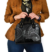 Personalised Polynesia Zodiac Cancer Shoulder Handbag Galaxy Polynesian Pattern Chest Tattoo Style LT14 - Polynesian Pride