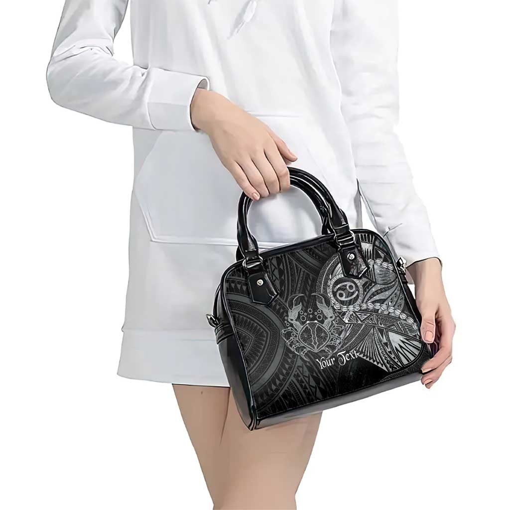 Personalised Polynesia Zodiac Cancer Shoulder Handbag Galaxy Polynesian Pattern Chest Tattoo Style LT14 - Polynesian Pride