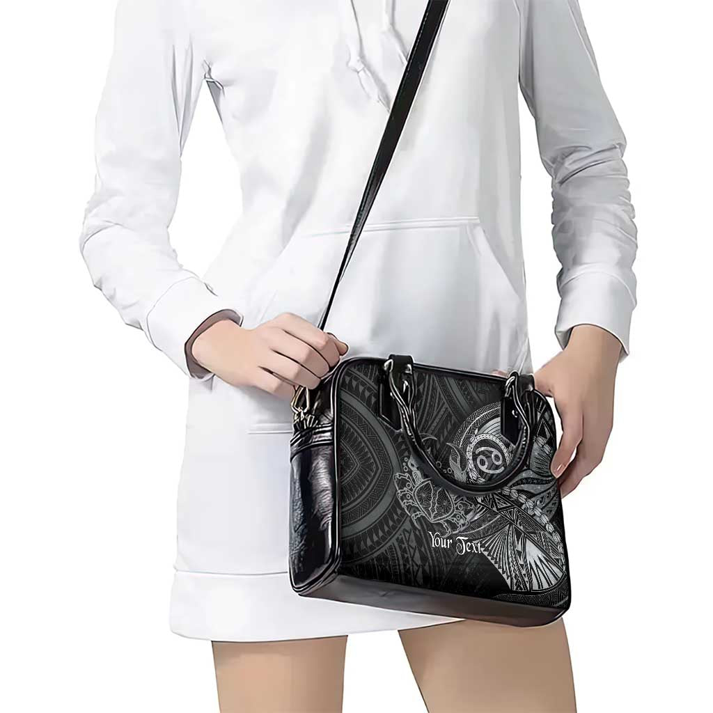 Personalised Polynesia Zodiac Cancer Shoulder Handbag Galaxy Polynesian Pattern Chest Tattoo Style LT14 - Polynesian Pride