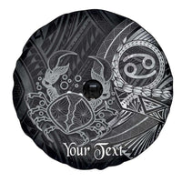 Personalised Polynesia Zodiac Cancer Spare Tire Cover Galaxy Polynesian Pattern Chest Tattoo Style LT14 - Polynesian Pride