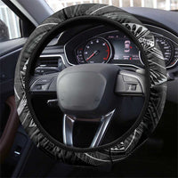 Polynesia Zodiac Cancer Steering Wheel Cover Galaxy Polynesian Pattern Chest Tattoo Style LT14 - Polynesian Pride