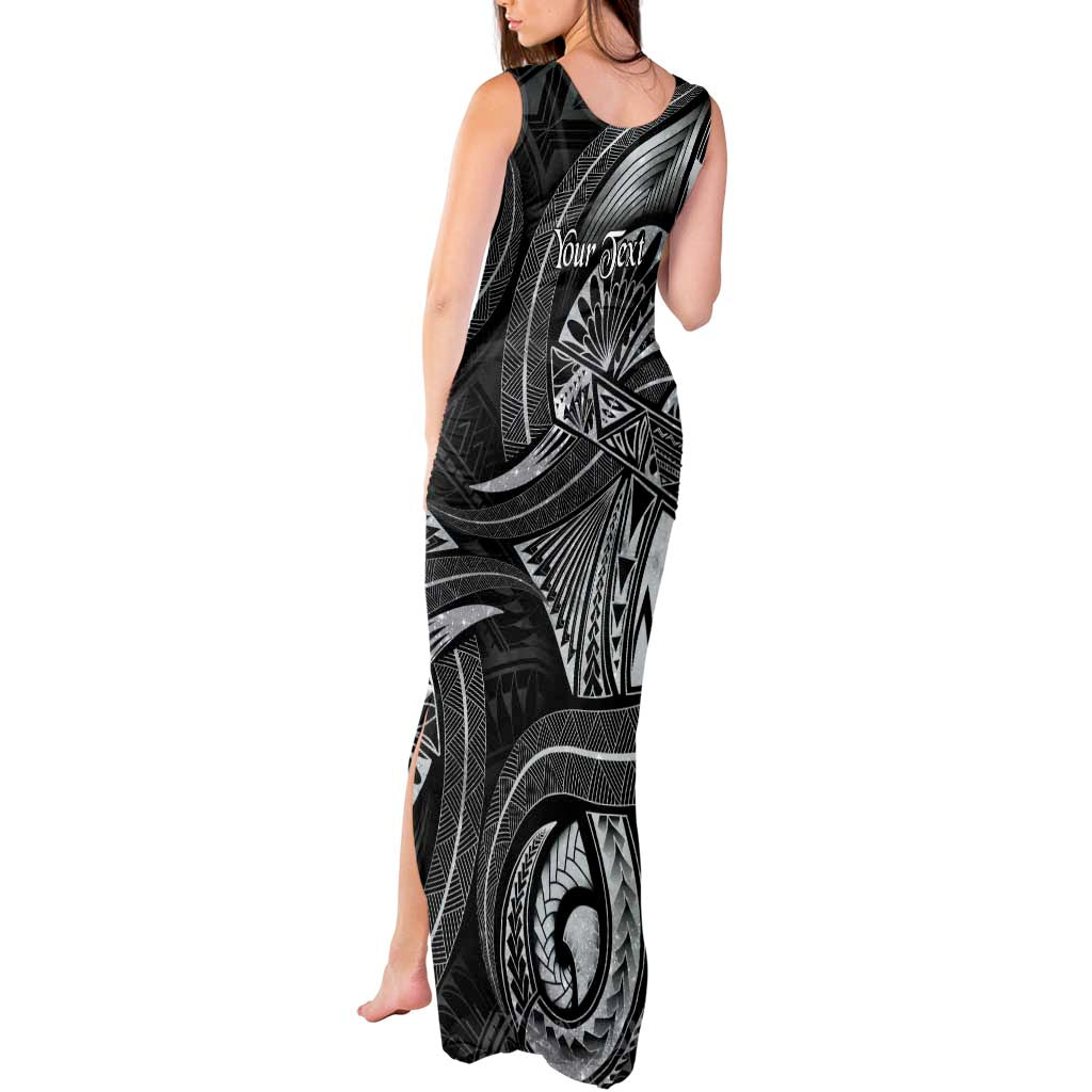 Personalised Polynesia Zodiac Cancer Tank Maxi Dress Galaxy Polynesian Pattern Chest Tattoo Style LT14 - Polynesian Pride