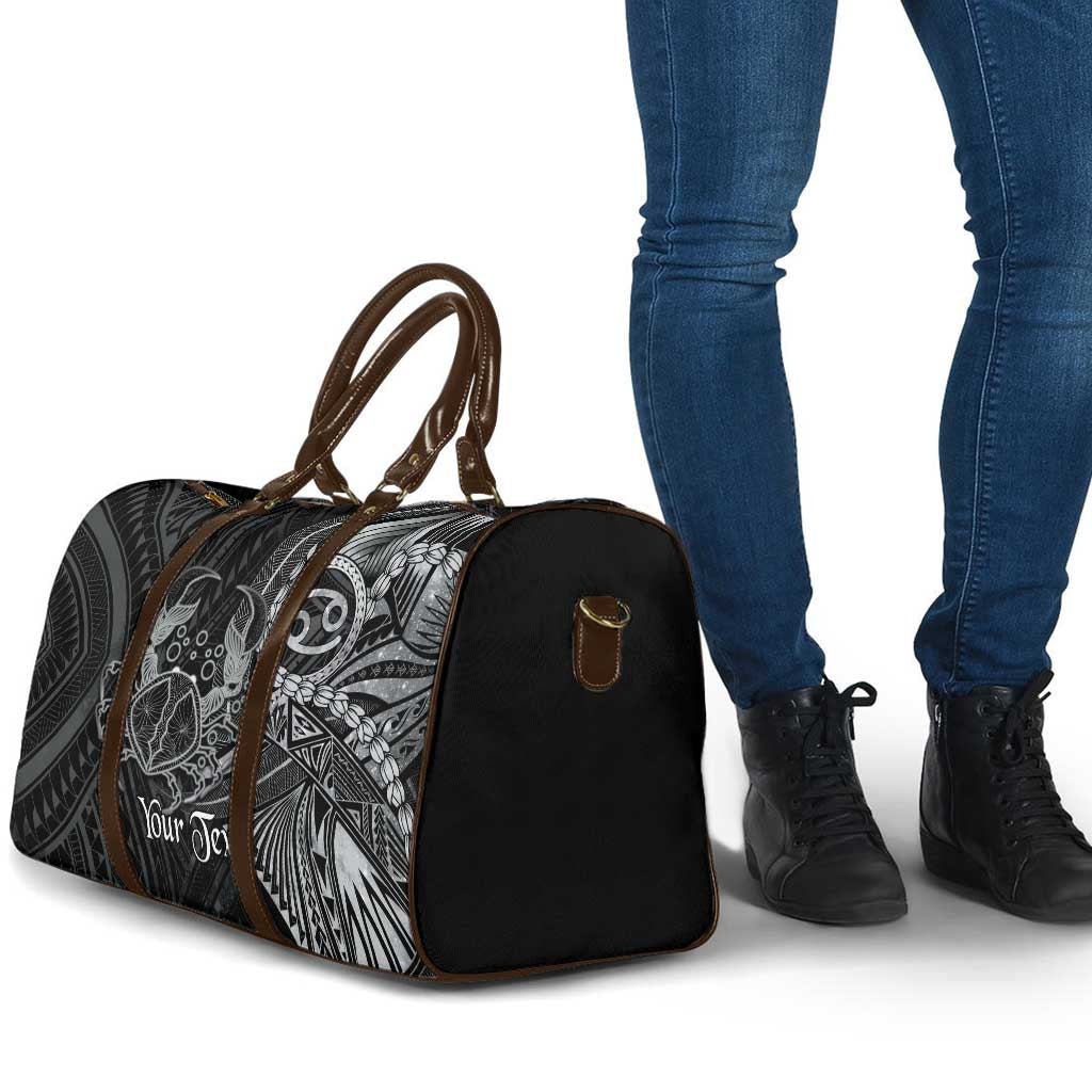 Personalised Polynesia Zodiac Cancer Travel Bag Galaxy Polynesian Pattern Chest Tattoo Style LT14 - Polynesian Pride