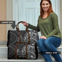 Personalised Polynesia Zodiac Cancer Travel Bag Galaxy Polynesian Pattern Chest Tattoo Style LT14 - Polynesian Pride
