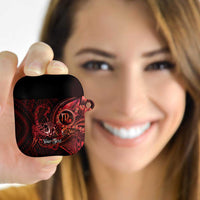Personalised Polynesia Zodiac Scorpio AirPods Case Galaxy Polynesian Pattern Chest Tattoo Style LT14 - Polynesian Pride