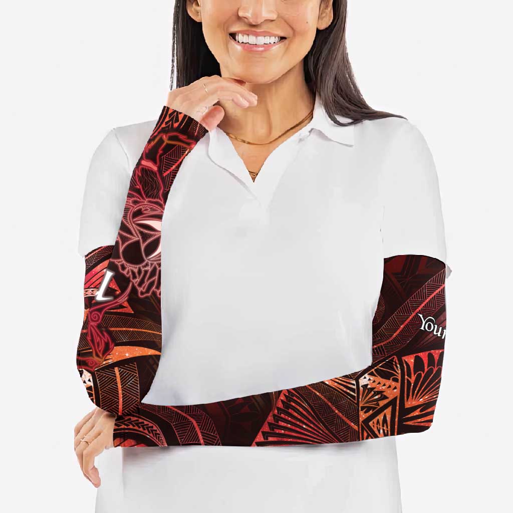 Personalised Polynesia Zodiac Scorpio Arm Sleeves Galaxy Polynesian Pattern Chest Tattoo Style LT14 - Polynesian Pride