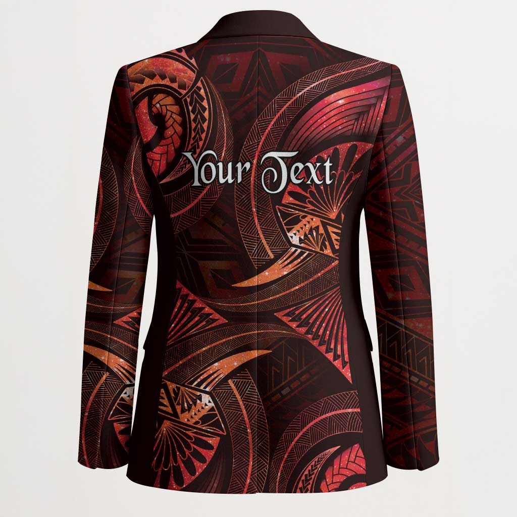 Personalised Polynesia Zodiac Scorpio Blazer Galaxy Polynesian Pattern Chest Tattoo Style LT14 - Polynesian Pride