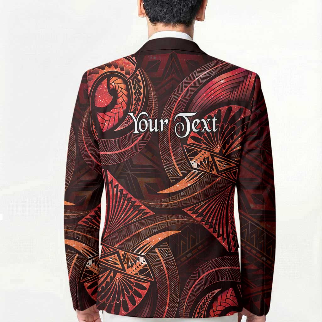 Personalised Polynesia Zodiac Scorpio Blazer Galaxy Polynesian Pattern Chest Tattoo Style LT14 - Polynesian Pride