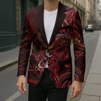 Personalised Polynesia Zodiac Scorpio Blazer Galaxy Polynesian Pattern Chest Tattoo Style LT14 - Polynesian Pride