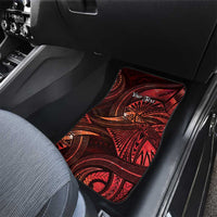 Personalised Polynesia Zodiac Scorpio Car Mats Galaxy Polynesian Pattern Chest Tattoo Style LT14 - Polynesian Pride
