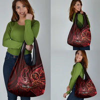 Personalised Polynesia Zodiac Scorpio Grocery Bag Galaxy Polynesian Pattern Chest Tattoo Style LT14 - Polynesian Pride