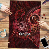Personalised Polynesia Zodiac Scorpio Puzzle Galaxy Polynesian Pattern Chest Tattoo Style