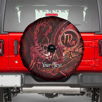 Personalised Polynesia Zodiac Scorpio Spare Tire Cover Galaxy Polynesian Pattern Chest Tattoo Style LT14 - Polynesian Pride