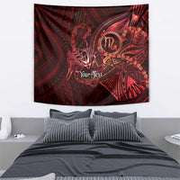 Personalised Polynesia Zodiac Scorpio Tapestry Galaxy Polynesian Pattern Chest Tattoo Style LT14 - Polynesian Pride