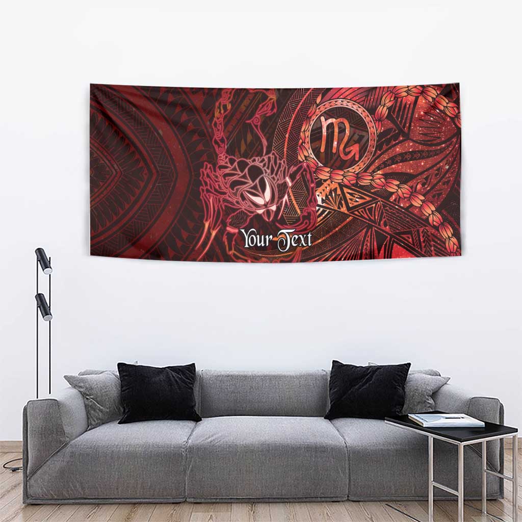 Personalised Polynesia Zodiac Scorpio Tapestry Galaxy Polynesian Pattern Chest Tattoo Style LT14 - Polynesian Pride