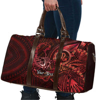 Personalised Polynesia Zodiac Scorpio Travel Bag Galaxy Polynesian Pattern Chest Tattoo Style LT14 - Polynesian Pride
