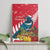 New Zealand Christmas In July Canvas Wall Art Tui Bird With Kowhai Meri Kirihimete