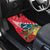 New Zealand Christmas In July Car Mats Tui Bird With Kowhai Meri Kirihimete