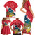 New Zealand Christmas In July Family Matching Short Sleeve Bodycon Dress and Hawaiian Shirt Tui Bird With Kowhai Meri Kirihimete