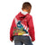 New Zealand Christmas In July Kid Hoodie Tui Bird With Kowhai Meri Kirihimete LT14