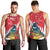 New Zealand Christmas In July Men Tank Top Tui Bird With Kowhai Meri Kirihimete