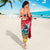 New Zealand Christmas In July Sarong Tui Bird With Kowhai Meri Kirihimete