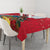 New Zealand Christmas In July Tablecloth Tui Bird With Kowhai Meri Kirihimete