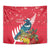 New Zealand Christmas In July Tapestry Tui Bird With Kowhai Meri Kirihimete