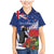 New Zealand Christmas In July Family Matching Mermaid Dress and Hawaiian Shirt Fiordland Penguin With Pohutukawa Flower