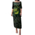Kia Orana Kuki Airani Family Matching Puletasi and Hawaiian Shirt Cook Islands Tangaroa God Tatau Green