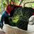 Kia Orana Kuki Airani Quilt Cook Islands Tangaroa God Tatau Green