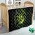 Kia Orana Kuki Airani Quilt Cook Islands Tangaroa God Tatau Green