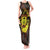 Kia Orana Kuki Airani Tank Maxi Dress Cook Islands Tangaroa God Tatau Gold