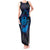 Kia Orana Kuki Airani Tank Maxi Dress Cook Islands Tangaroa God Tatau Purple