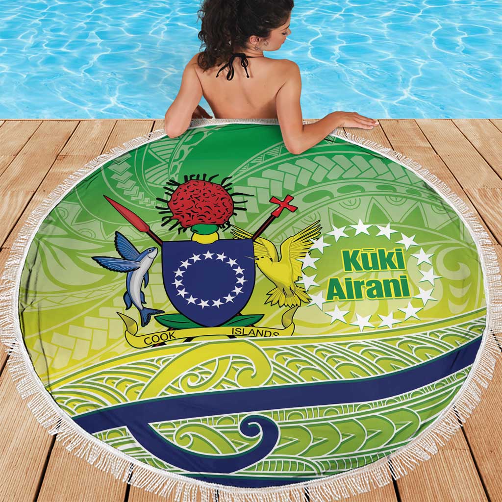 Te Maeva Nui Cook Islands Beach Blanket 60th Independence Anniversary Proud LT14 - Polynesian Pride