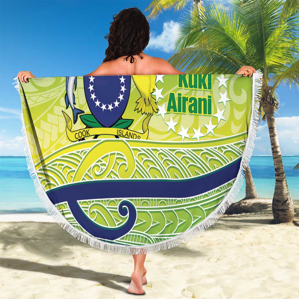 Te Maeva Nui Cook Islands Beach Blanket 60th Independence Anniversary Proud LT14 - Polynesian Pride