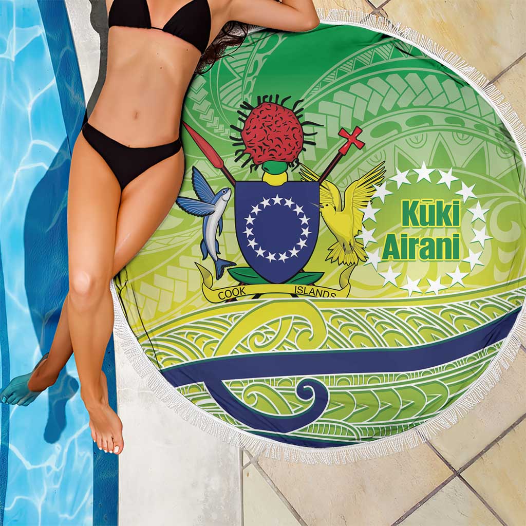 Te Maeva Nui Cook Islands Beach Blanket 60th Independence Anniversary Proud LT14 - Polynesian Pride