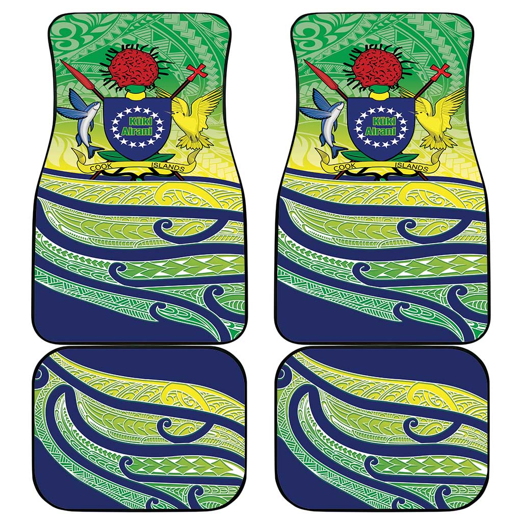 Te Maeva Nui Cook Islands Car Mats 60th Independence Anniversary Proud LT14 - Polynesian Pride