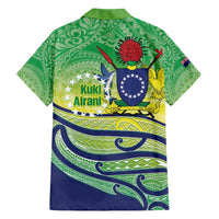Te Maeva Nui Cook Islands Family Matching Off The Shoulder Long Sleeve Dress and Hawaiian Shirt 60th Independence Anniversary Proud