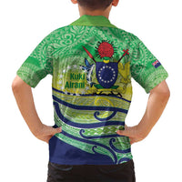 Te Maeva Nui Cook Islands Family Matching Tank Maxi Dress and Hawaiian Shirt 60th Independence Anniversary Proud