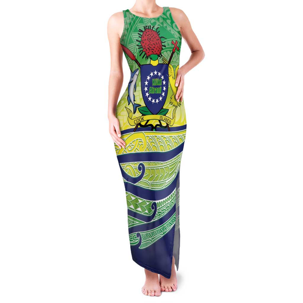Te Maeva Nui Cook Islands Family Matching Tank Maxi Dress and Hawaiian Shirt 60th Independence Anniversary Proud