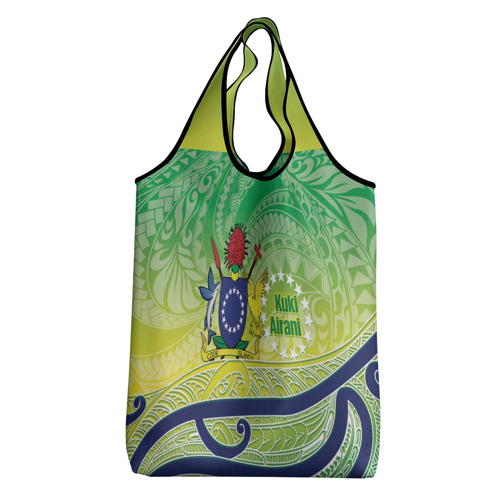 Te Maeva Nui Cook Islands Grocery Bag 60th Independence Anniversary Proud LT14 - Polynesian Pride