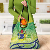 Te Maeva Nui Cook Islands Grocery Bag 60th Independence Anniversary Proud LT14 - Polynesian Pride