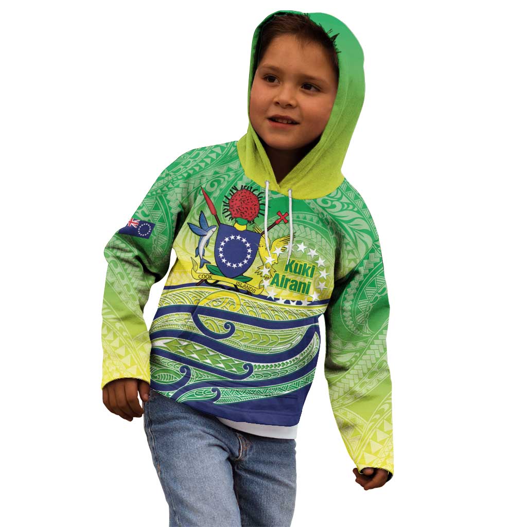 Te Maeva Nui Cook Islands Kid Hoodie 60th Independence Anniversary Proud