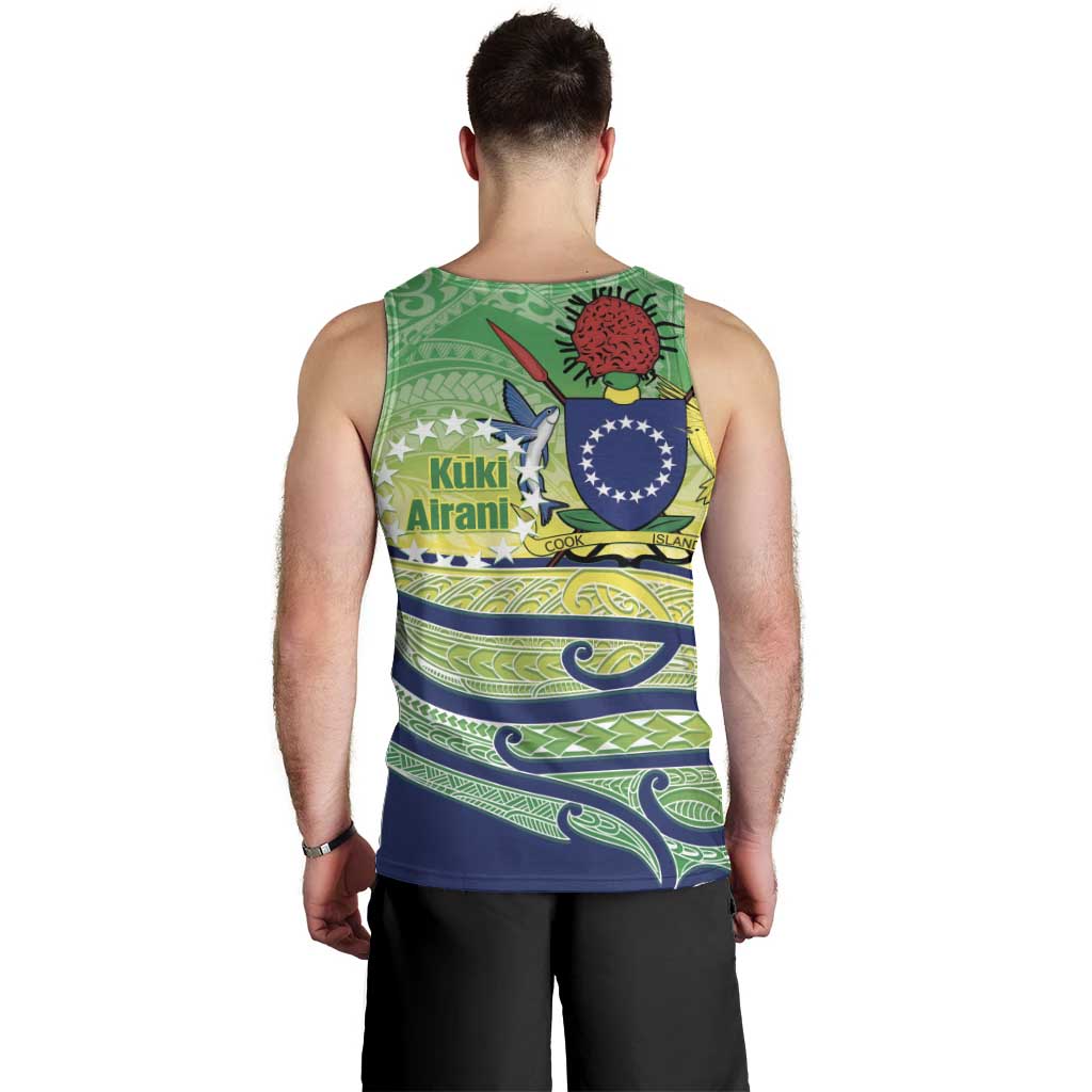 Te Maeva Nui Cook Islands Men Tank Top 60th Independence Anniversary Proud LT14 - Polynesian Pride