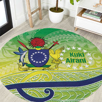 Te Maeva Nui Cook Islands Round Carpet 60th Independence Anniversary Proud