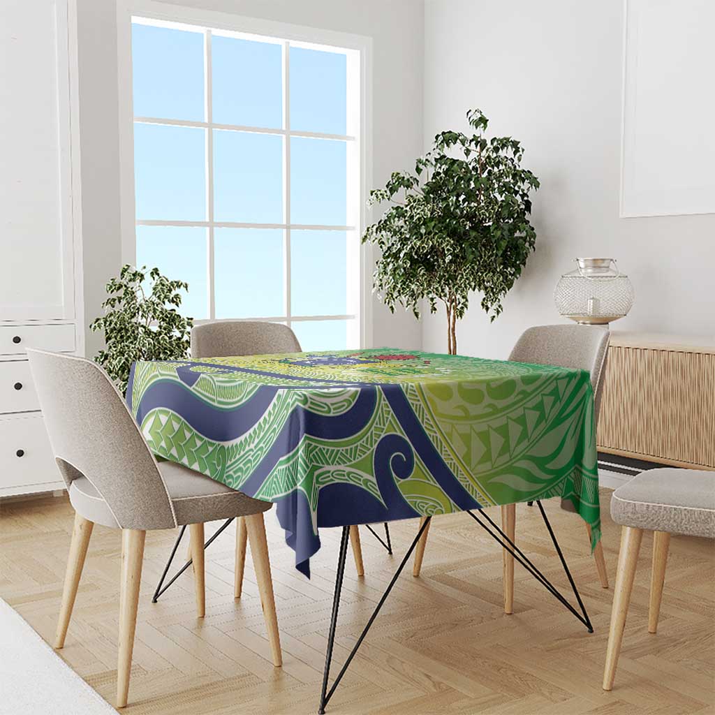 Te Maeva Nui Cook Islands Tablecloth 60th Independence Anniversary Proud LT14 - Polynesian Pride